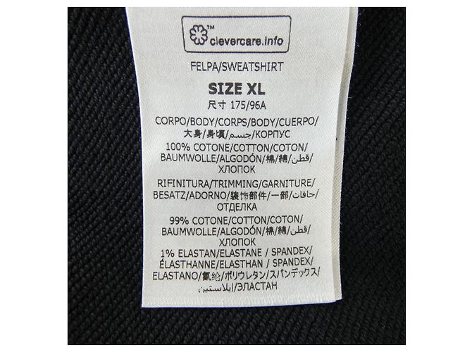 Stella Mc Cartney Stella McCartney Sunshine Hoodie Hoodie Kapuzenpullover Schwarz - Ansicht 3