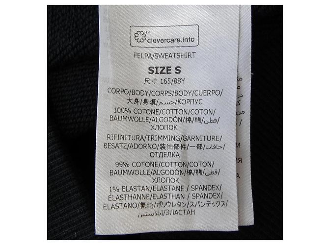Stella Mc Cartney Stella McCartney Record Hoodie Hoodie Kapuzenpullover Schwarz - Ansicht 3