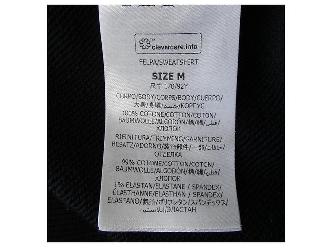 Stella Mc Cartney Stella McCartney Record Hoodie Hoodie Kapuzenpullover Schwarz - Ansicht 3