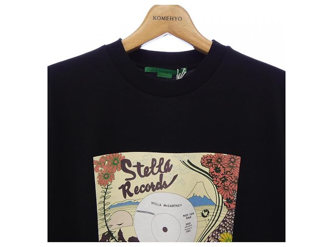 Stella Mc Cartney Camiseta larga Record de Stella McCartney Negro - vista 5