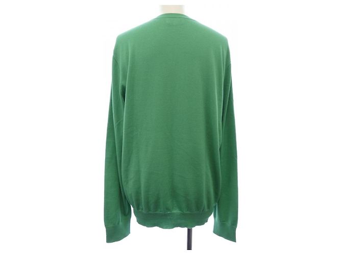 Hermès Tejido de cachemira Hermes Verde - vista 2
