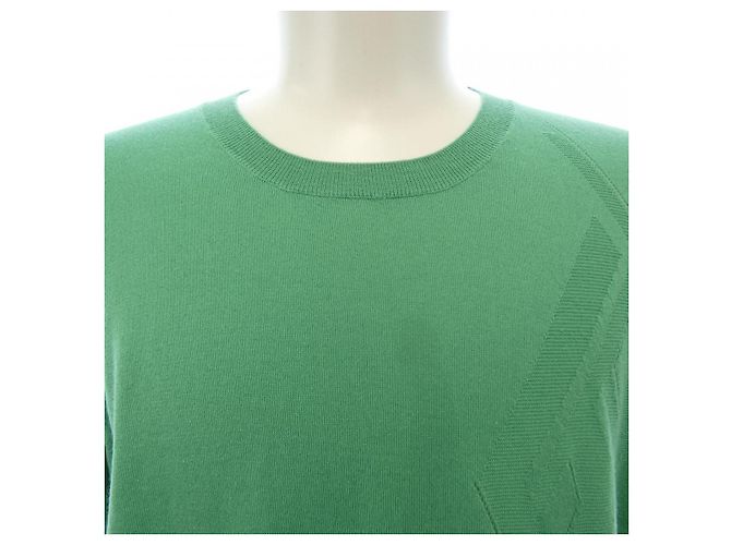 Hermès Tejido de cachemira Hermes Verde - vista 5