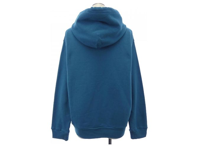 Louis Vuitton Signature Kapuzenpullover mit Stickerei Blau - Ansicht 2