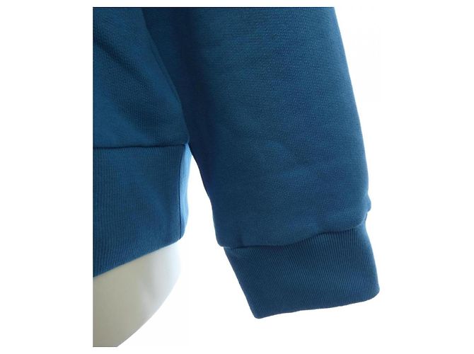 Louis Vuitton Signature Kapuzenpullover mit Stickerei Blau - Ansicht 6