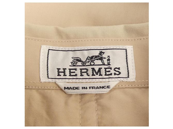 Hermès Hermes Shirt40 Beige - Ansicht 4