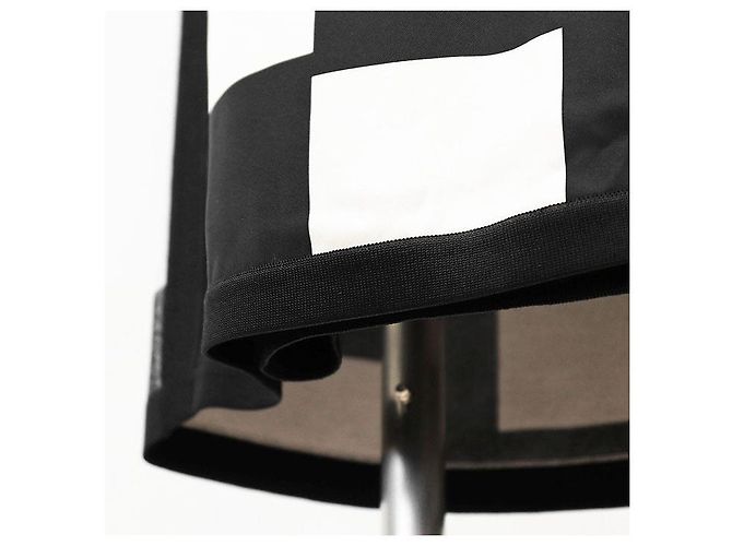 Falda de punto de seda Twillene Hermès Negro Crudo - vista 14