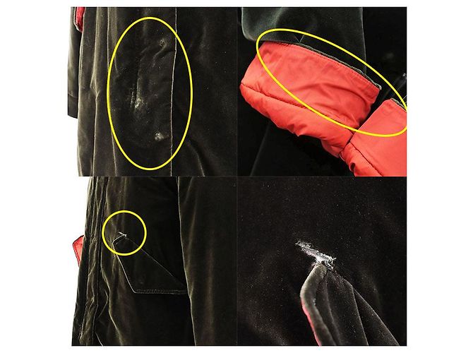 Abrigo de algodón y plumón TADORNE Moncler Naranja Caqui Verde oscuro - vista 5