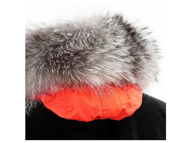 Abrigo de algodón y plumón TADORNE Moncler Naranja Caqui Verde oscuro - vista 7
