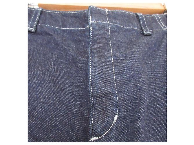 Autre Marque Falda vaquera stretch eco IENA Azul - vista 3