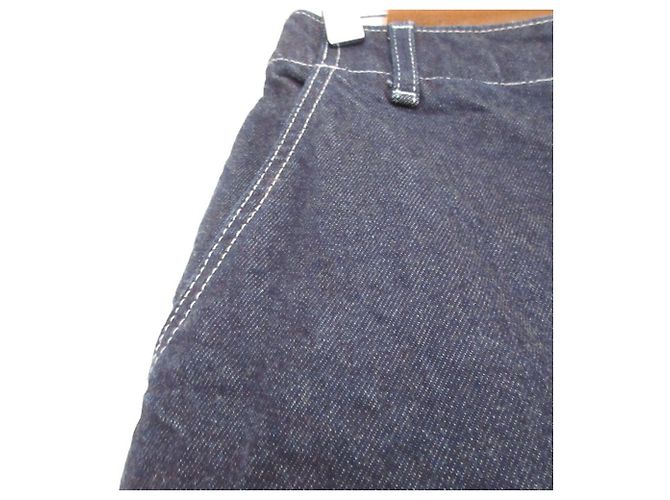 Autre Marque Falda vaquera stretch eco IENA Azul - vista 4