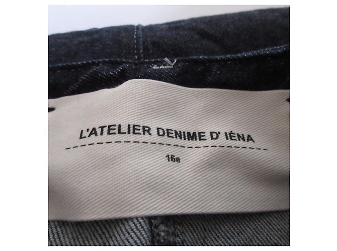 Autre Marque Falda vaquera stretch eco IENA Azul - vista 6