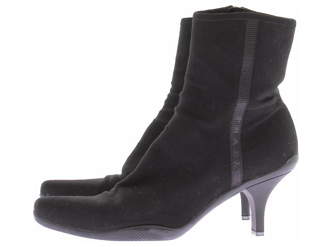 Prada Botines de tacón negros - vista 5