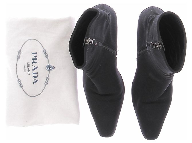 Prada Botines de tacón negros - vista 6