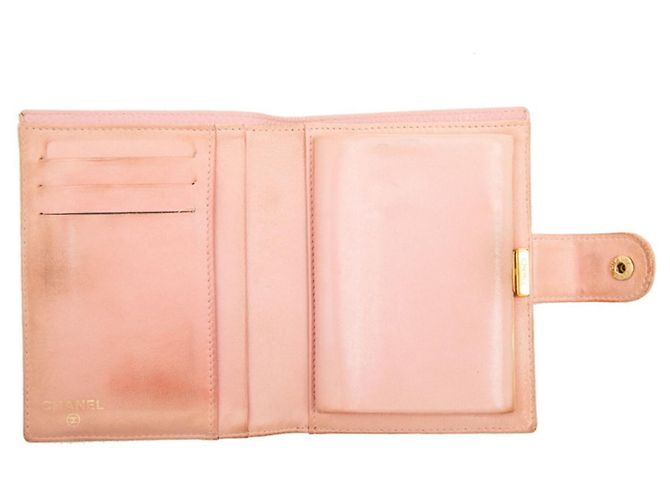 Chanel Coco Mark Bi-fold Wallet Pink - Ansicht 4