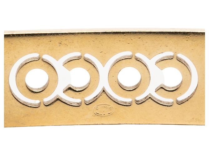 Chanel Coco Logo-Plaketten-Kettengürtel Golden - Ansicht 6