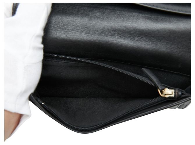 Chanel Coco Mark Boy Bi-fold Wallet Schwarz - Ansicht 7