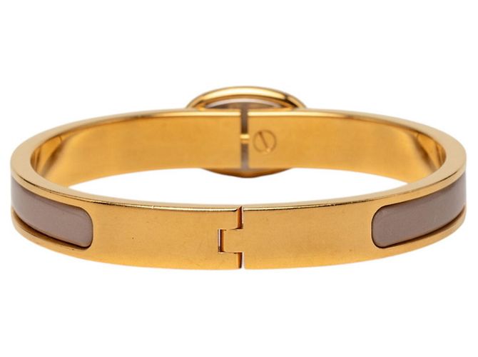 Hermès Bracciale Hermes Mini Click Chaine d'Ancre PM Grigio - vista 3