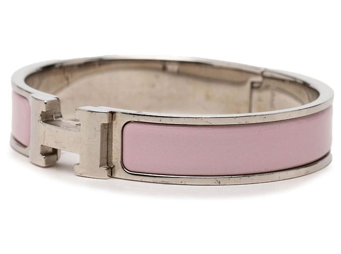 Hermès Pulsera Click H PM Hermes Negro Plata - vista 2