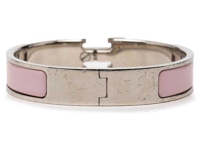 Hermès Pulsera Click H PM Hermes Negro Plata - vista 3