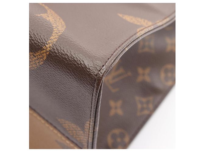 Borsa Tote Louis Vuitton OnTheGo GM Marrone Beige - vista 6