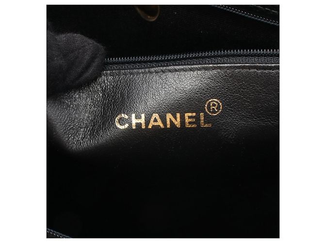 Borsa Tote Matelassé Chanel in nero - vista 4