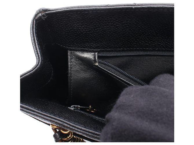 Borsa Tote Matelassé Chanel in nero - vista 7