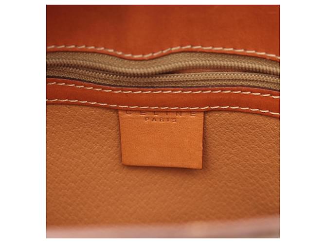 Céline Borsa Tote Celine Triomphe Marrone Beige - vista 4