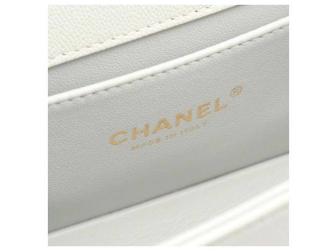 Borsa a tracolla Chanel Boy Small blu - vista 4