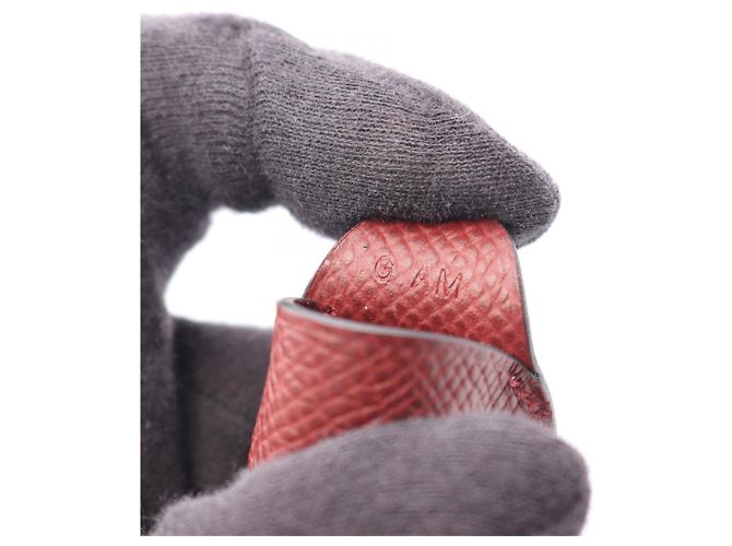 Hermès Hermes Poisson Rouge H Blue Hydra Cle Charm Accessoire Rot Blau Roh Bordeaux - Ansicht 4