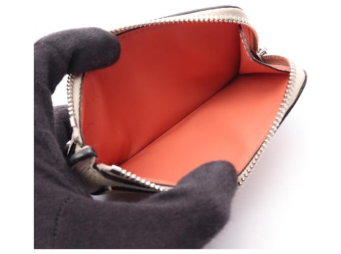 Tarjetero Anagram Coin Loewe Castaño - vista 3