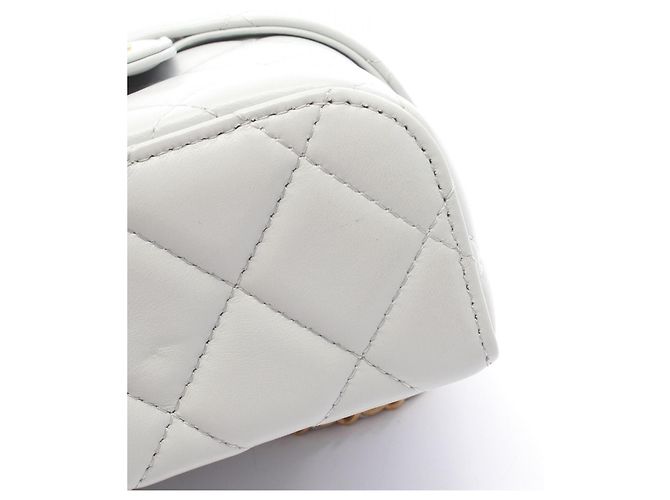 Vanity Borsa a Spalla 2-Way Matelassé Chanel Blu - vista 6
