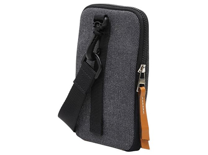 Pochette da collo Loewe EYE NATURE CASE Marrone Nero Giallo - vista 2
