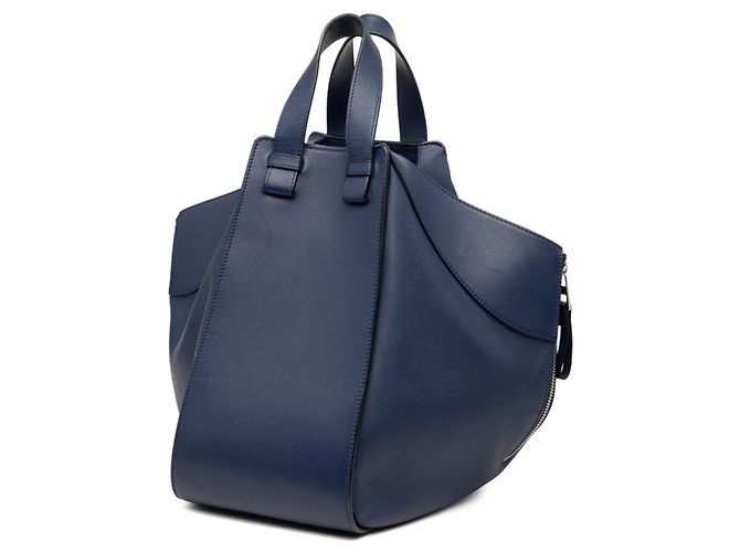 Borsa a mano e borsa a tracolla Loewe Anagram Hammock Medium Blu navy - vista 2
