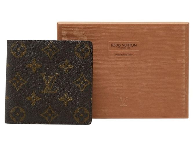 Louis Vuitton Monogram Bi-fold Wallet Braun - Ansicht 10