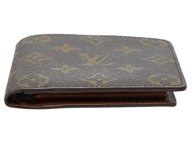 Louis Vuitton Monogram Bi-fold Wallet Braun - Ansicht 3