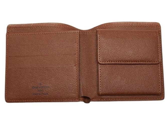 Louis Vuitton Monogram Bi-fold Wallet Braun - Ansicht 6