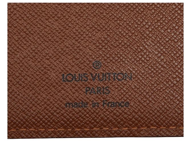 Louis Vuitton Monogram Bi-fold Wallet Braun - Ansicht 8