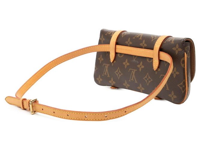 Pochette Marelle Monogram Louis Vuitton Body Bag Marrone - vista 2