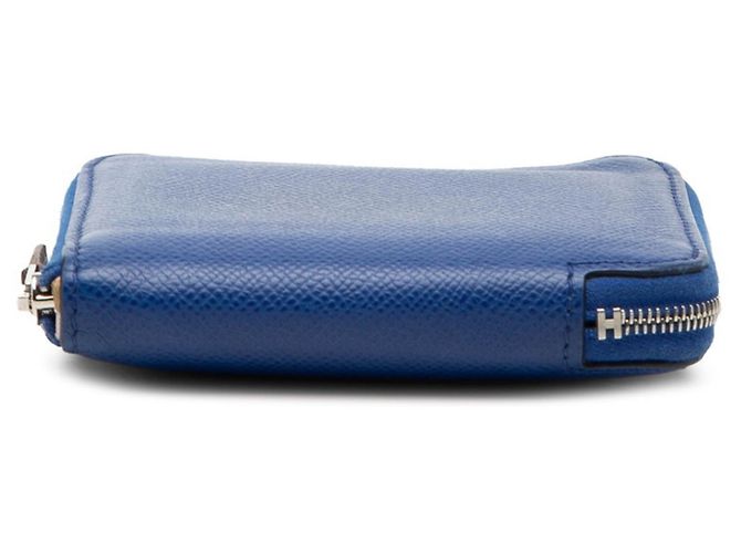 Hermès Monedero de seda Azap Compact Hermes Azul - vista 3