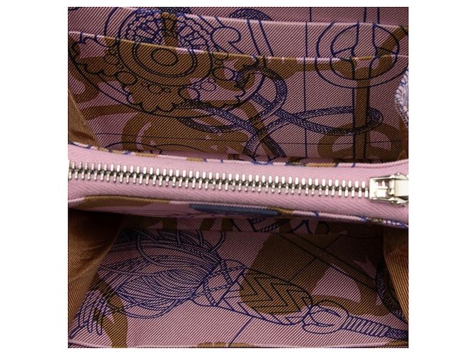 Hermès Monedero de seda Azap Compact Hermes Azul - vista 4