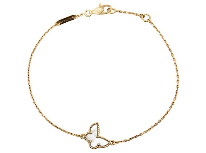 Pulsera charm Sweet Papillon de Van Cleef & Arpels Dorado - vista 2