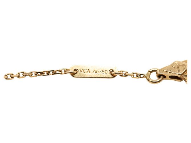 Pulsera charm Sweet Papillon de Van Cleef & Arpels Dorado - vista 4