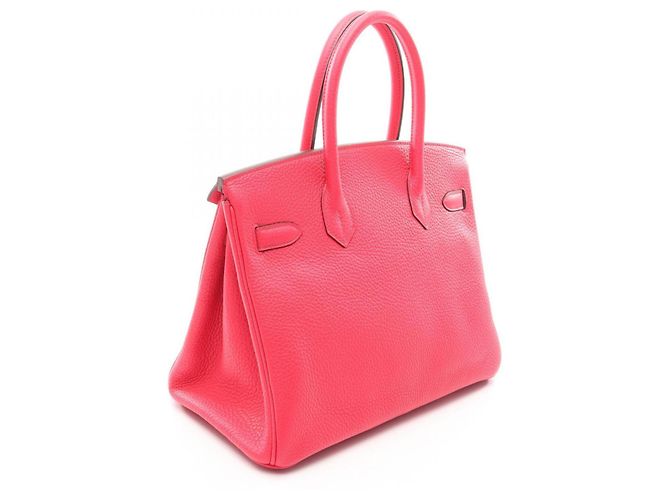 Hermès Borsa Birkin 30 Hermes in rosa - vista 2