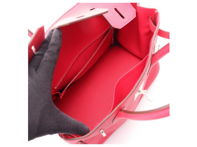 Hermès Borsa Birkin 30 Hermes in rosa - vista 3