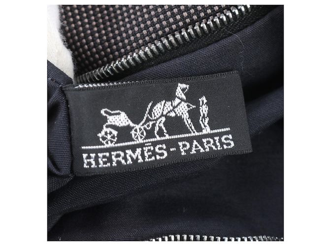Hermès Borsa Tote Hermes Herline in grigio Marrone - vista 8