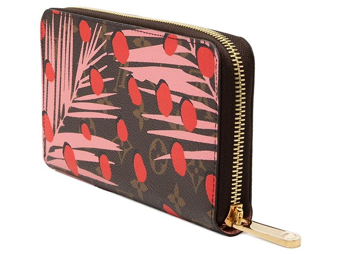 Louis Vuitton Monogram Zippy Wallet Braun Pink - Ansicht 2
