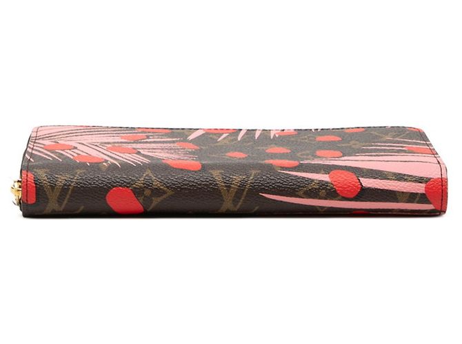 Louis Vuitton Monogram Zippy Wallet Braun Pink - Ansicht 3
