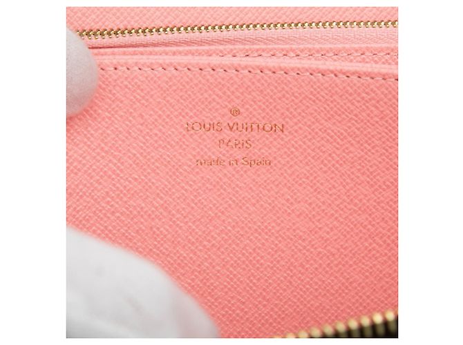 Louis Vuitton Monogram Zippy Wallet Braun Pink - Ansicht 5