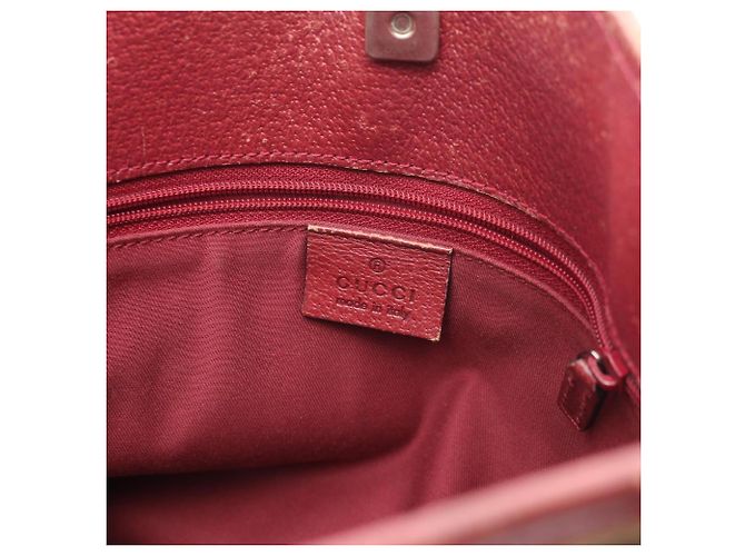 Borsa a tracolla/Borsa a mano Gucci GG Canvas Beige Bordò - vista 4