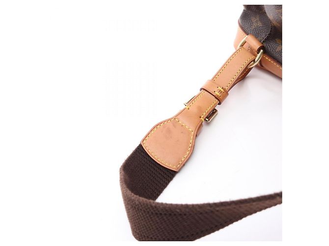 Zaino/Borsa Louis Vuitton Montsouris GM Marrone Monogramma - vista 10